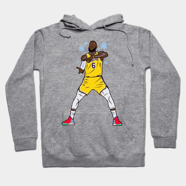 LeBron James Ice In My Veins Hoodie by rattraptees